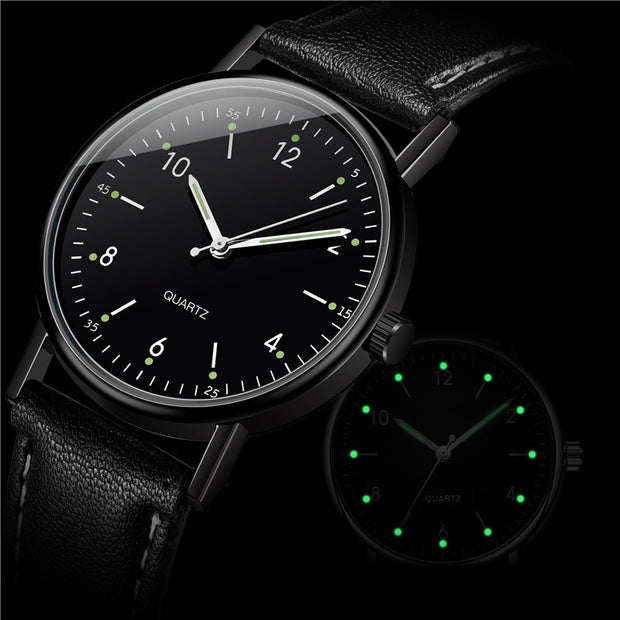 Luminous watch quartz wristwatch